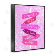Ziwei Li | Confident Glam Sign Posts