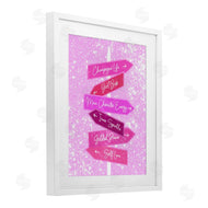 Ziwei Li | Confident Glam Sign Posts