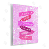 Ziwei Li | Confident Glam Sign Posts