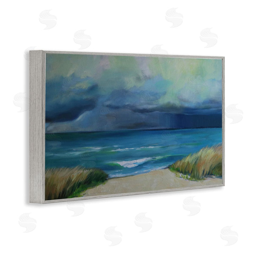 Violeta Vollmer | Stormy Beach Seascape