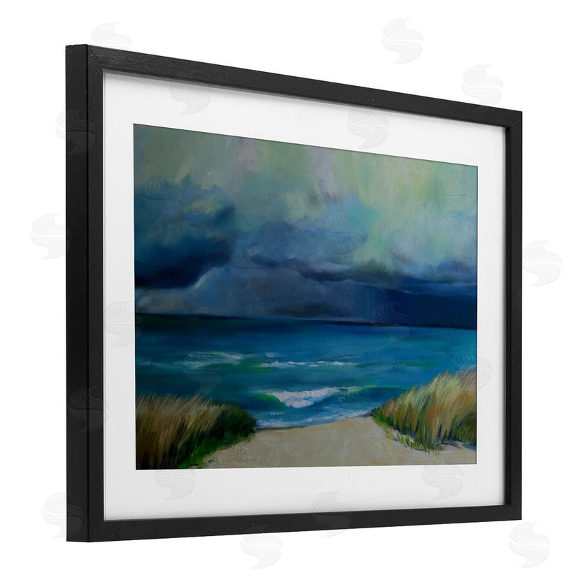 Violeta Vollmer | Stormy Beach Seascape