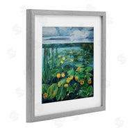 Violeta Vollmer | Pond Lilies with Clouds Overhead