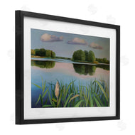 Violeta Vollmer | Serene Marsh Reflection