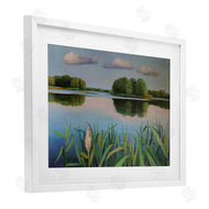 Violeta Vollmer | Serene Marsh Reflection