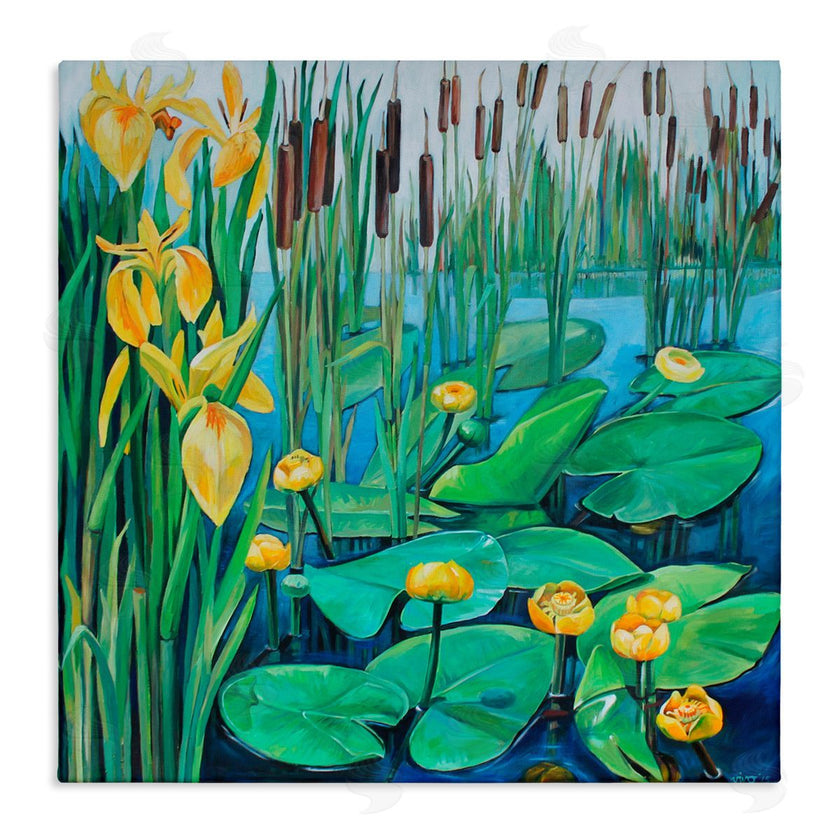 Violeta Vollmer | Blooming Water Lilies Pond