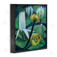 Violeta Vollmer | Yellow & White Pond Lilies
