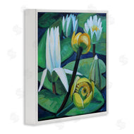 Violeta Vollmer | Yellow & White Pond Lilies