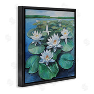 Violeta Vollmer | White Pond Lilies Group