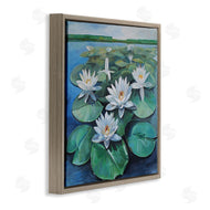 Violeta Vollmer | White Pond Lilies Group