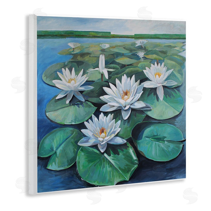 Violeta Vollmer | White Pond Lilies Group