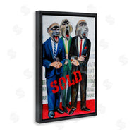 Violeta Vollmer | Funny Monkeys with Sold Text