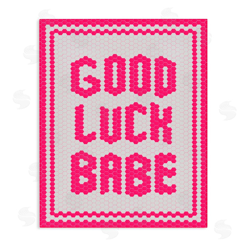 Lettered and Lined | Mosaic Good Luck Babe