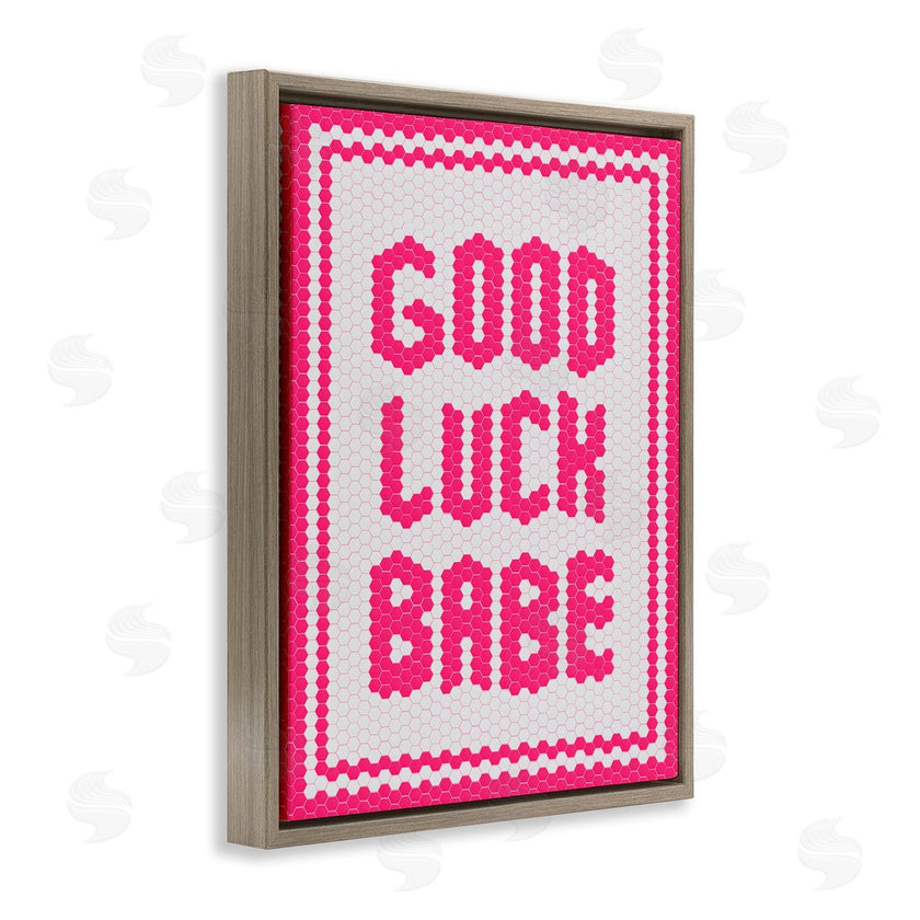 Lettered and Lined | Mosaic Good Luck Babe