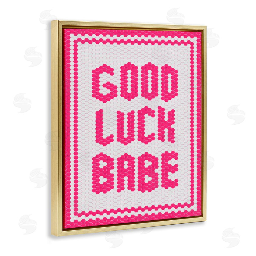 Lettered and Lined | Mosaic Good Luck Babe
