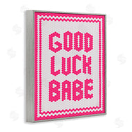 Lettered and Lined | Mosaic Good Luck Babe