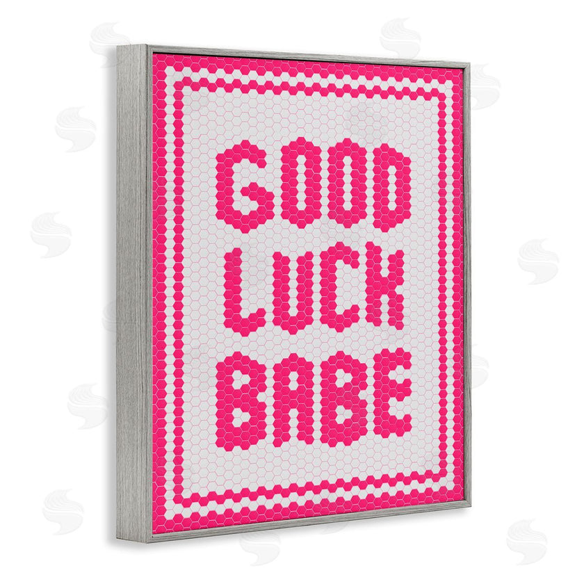 Lettered and Lined | Mosaic Good Luck Babe