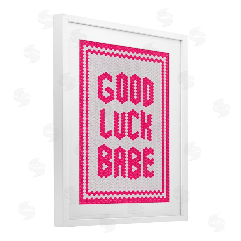 Lettered and Lined | Mosaic Good Luck Babe