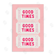 Lettered and Lined | Good Times Ticket Stubs