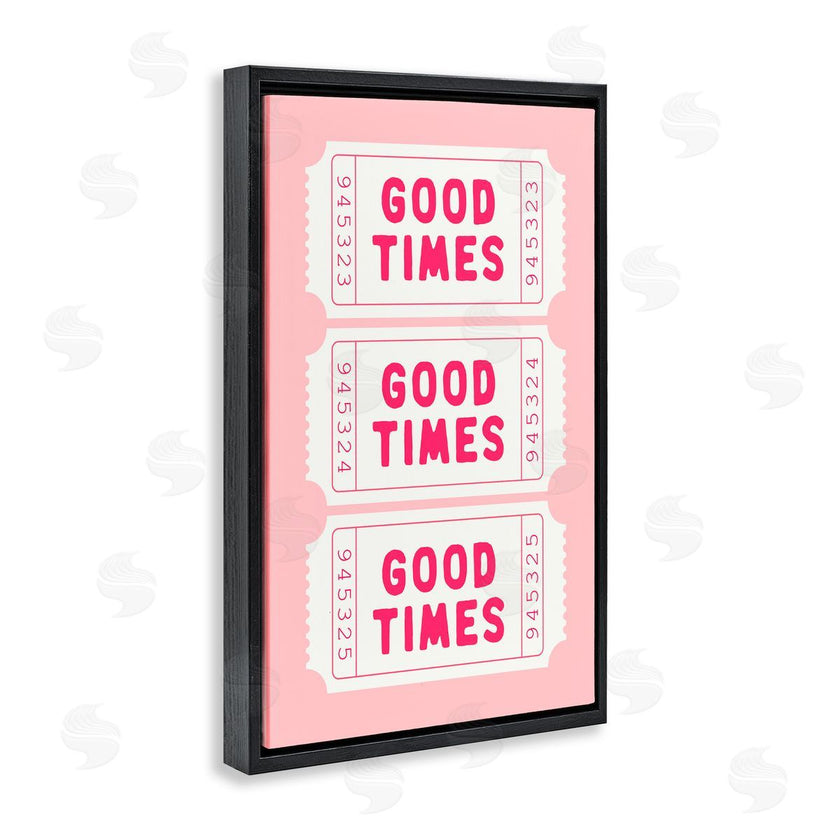 Lettered and Lined | Good Times Ticket Stubs