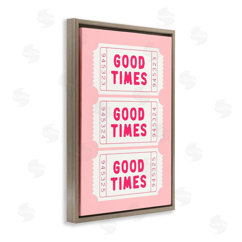 Lettered and Lined | Good Times Ticket Stubs