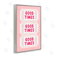 Lettered and Lined | Good Times Ticket Stubs