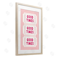 Lettered and Lined | Good Times Ticket Stubs