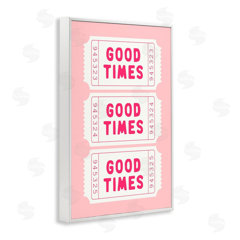 Lettered and Lined | Good Times Ticket Stubs