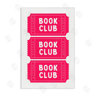 Lettered and Lined | Pink Book Club Tickets