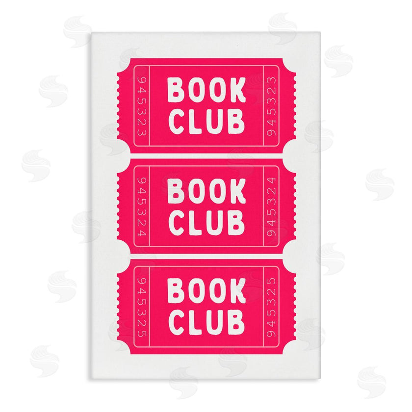 Lettered and Lined | Pink Book Club Tickets
