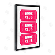 Lettered and Lined | Pink Book Club Tickets