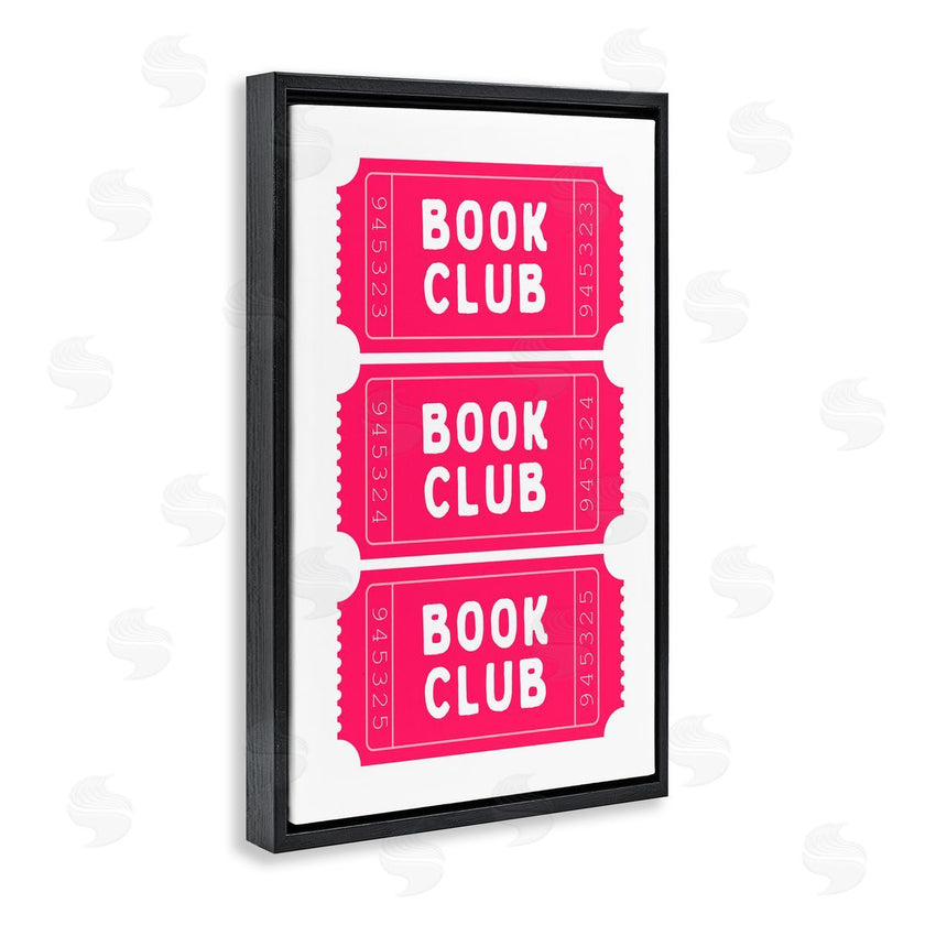 Lettered and Lined | Pink Book Club Tickets