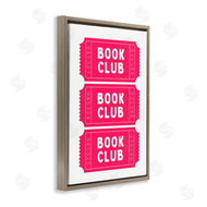 Lettered and Lined | Pink Book Club Tickets