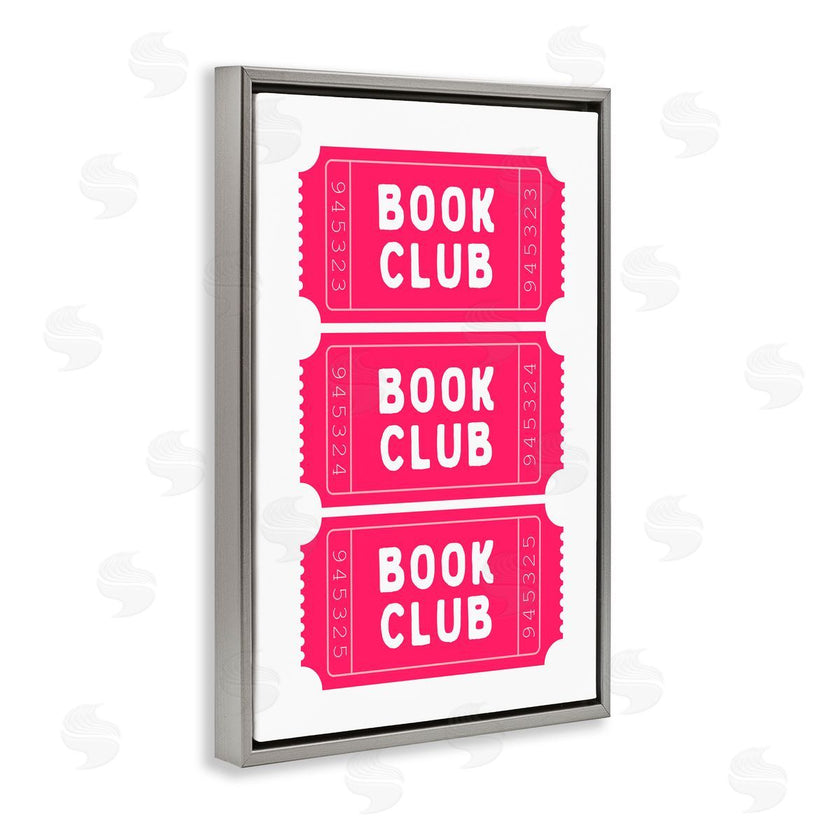 Lettered and Lined | Pink Book Club Tickets