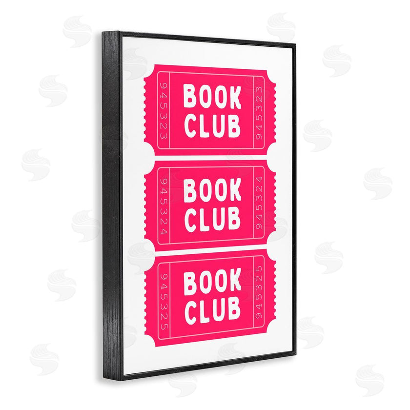 Lettered and Lined | Pink Book Club Tickets