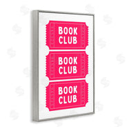 Lettered and Lined | Pink Book Club Tickets