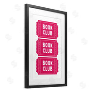 Lettered and Lined | Pink Book Club Tickets