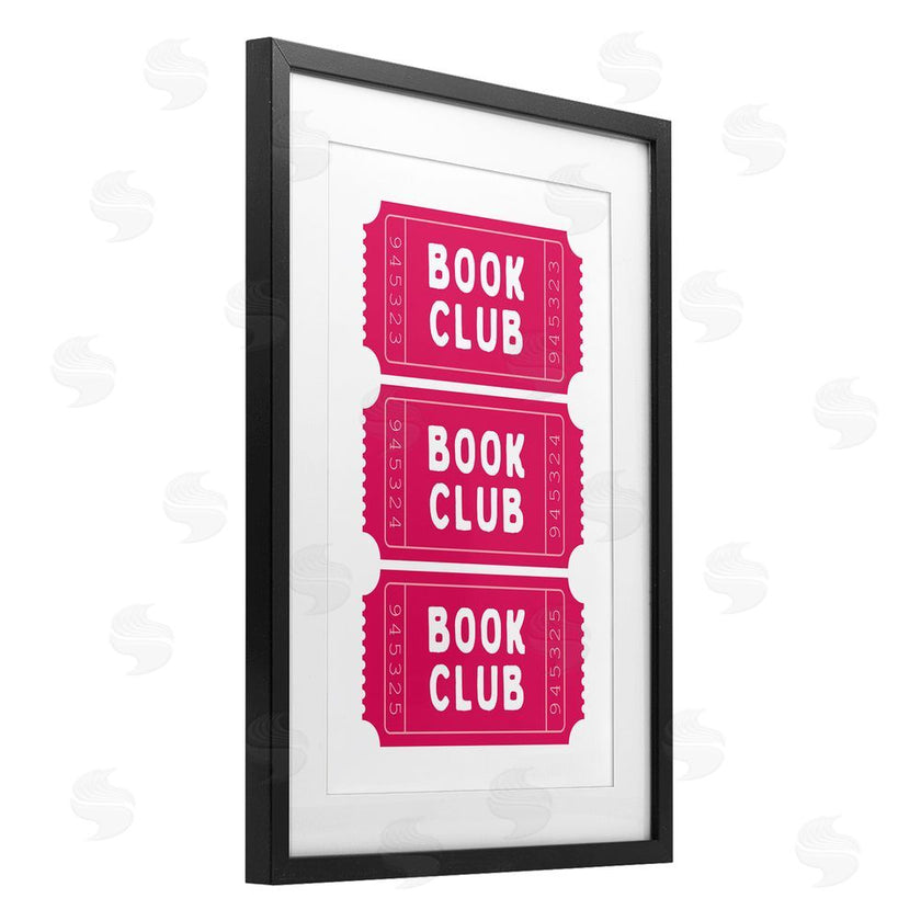 Lettered and Lined | Pink Book Club Tickets
