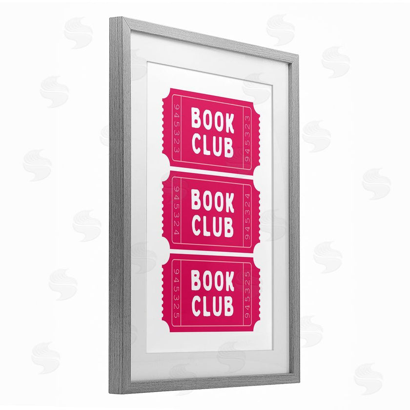 Lettered and Lined | Pink Book Club Tickets