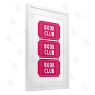 Lettered and Lined | Pink Book Club Tickets