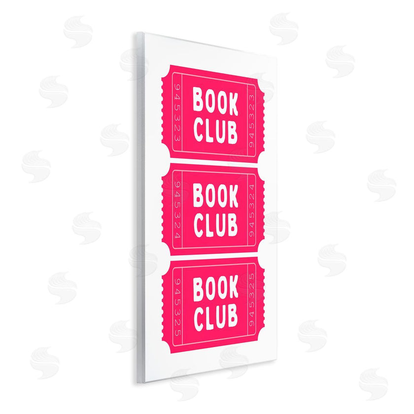 Lettered and Lined | Pink Book Club Tickets