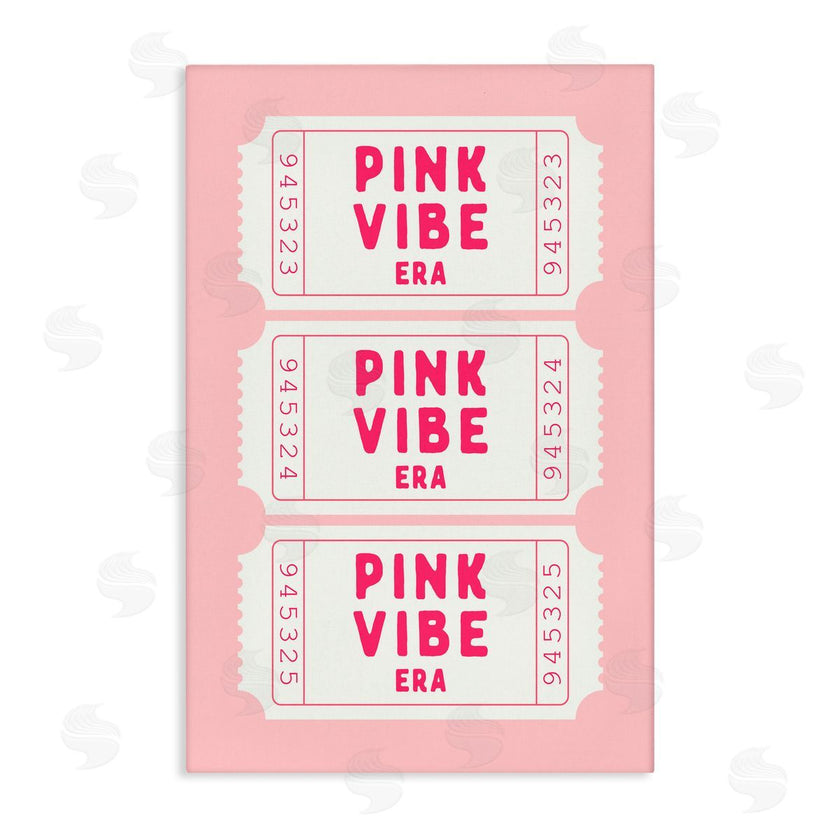 Lettered and Lined | Pink Vibe Era Tickets