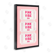 Lettered and Lined | Pink Vibe Era Tickets