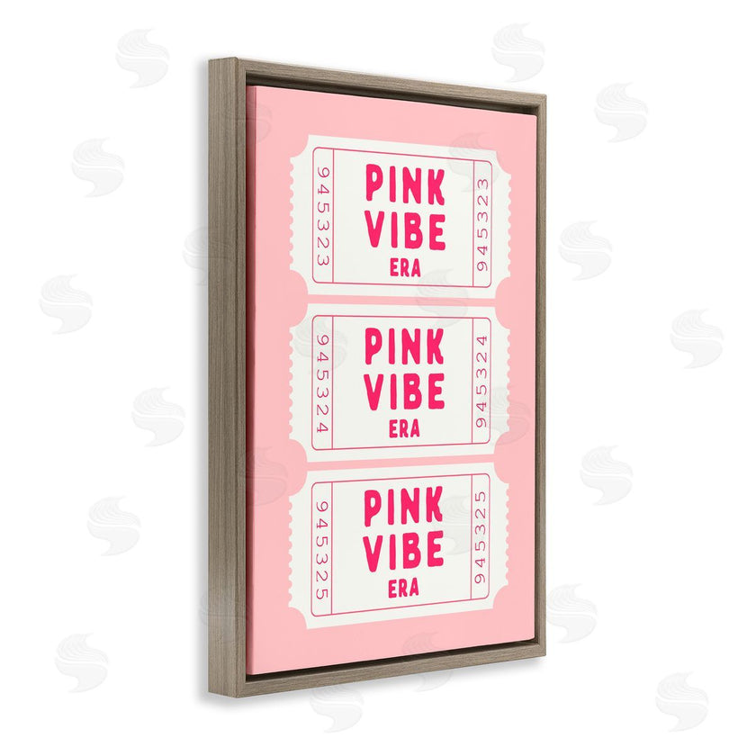 Lettered and Lined | Pink Vibe Era Tickets