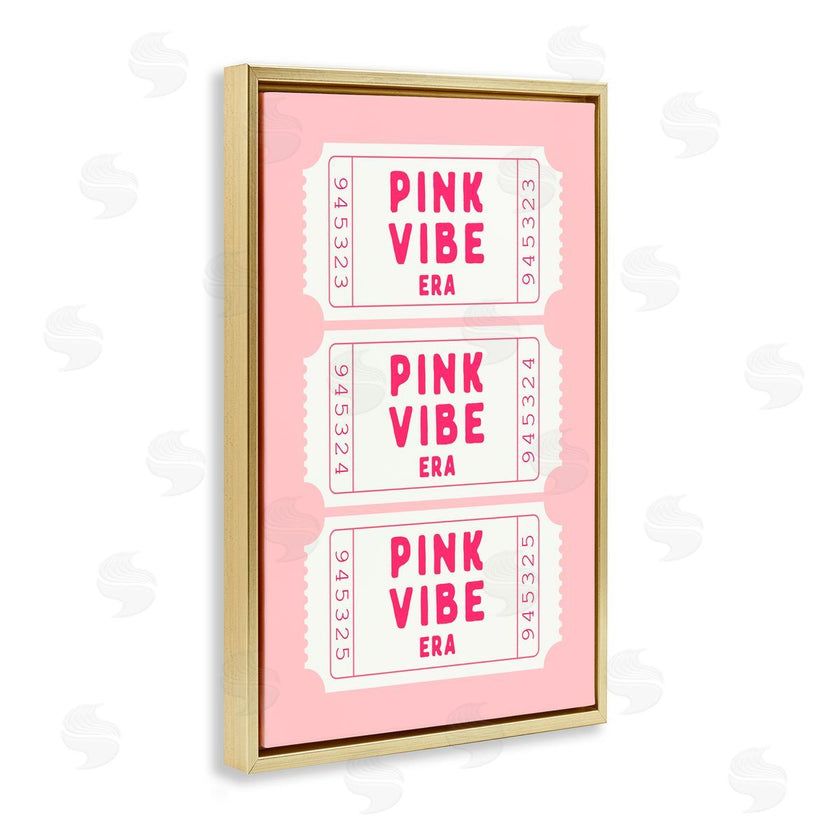 Lettered and Lined | Pink Vibe Era Tickets