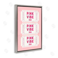 Lettered and Lined | Pink Vibe Era Tickets