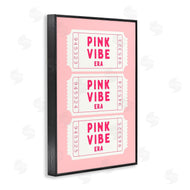 Lettered and Lined | Pink Vibe Era Tickets