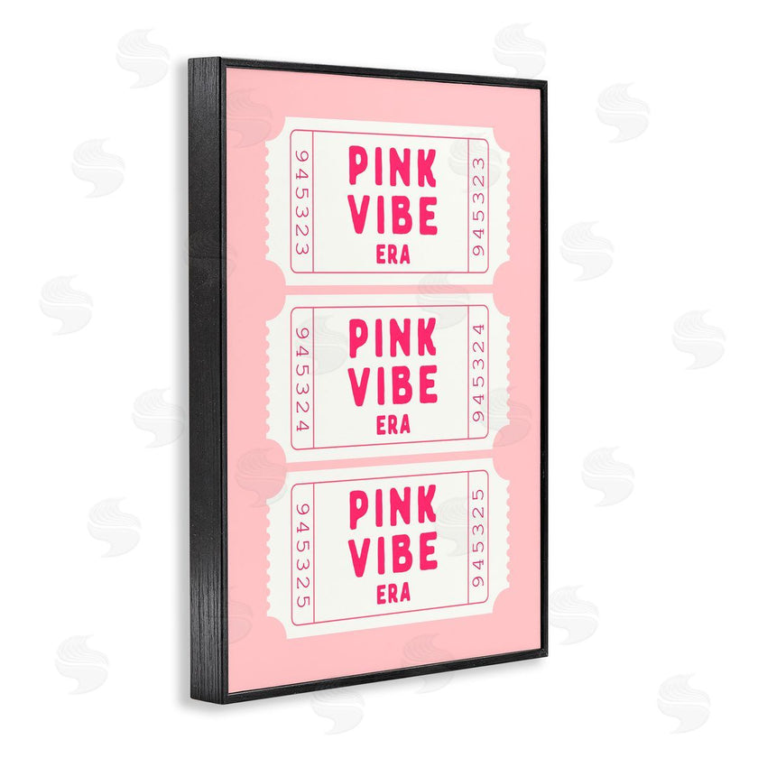 Lettered and Lined | Pink Vibe Era Tickets