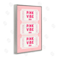 Lettered and Lined | Pink Vibe Era Tickets