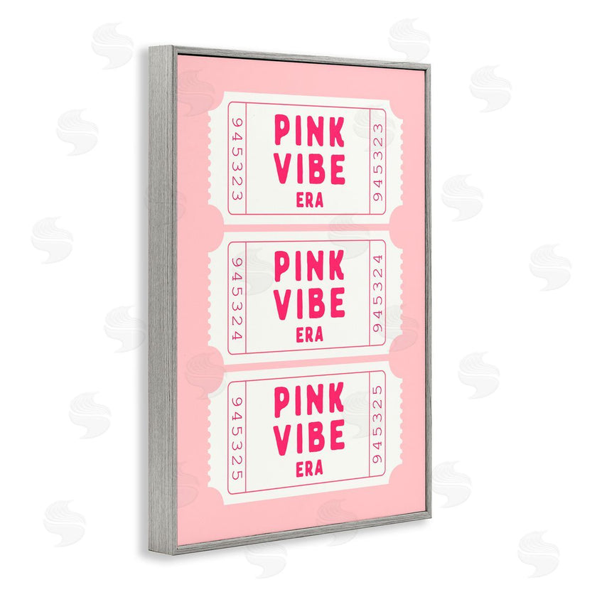 Lettered and Lined | Pink Vibe Era Tickets