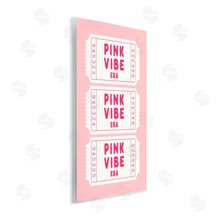Lettered and Lined | Pink Vibe Era Tickets